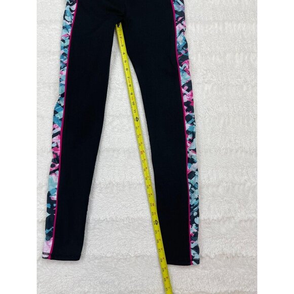 Fabletics PowerHold Mid-Rise Leggings Small Side Stripe - Picture 4 of 6